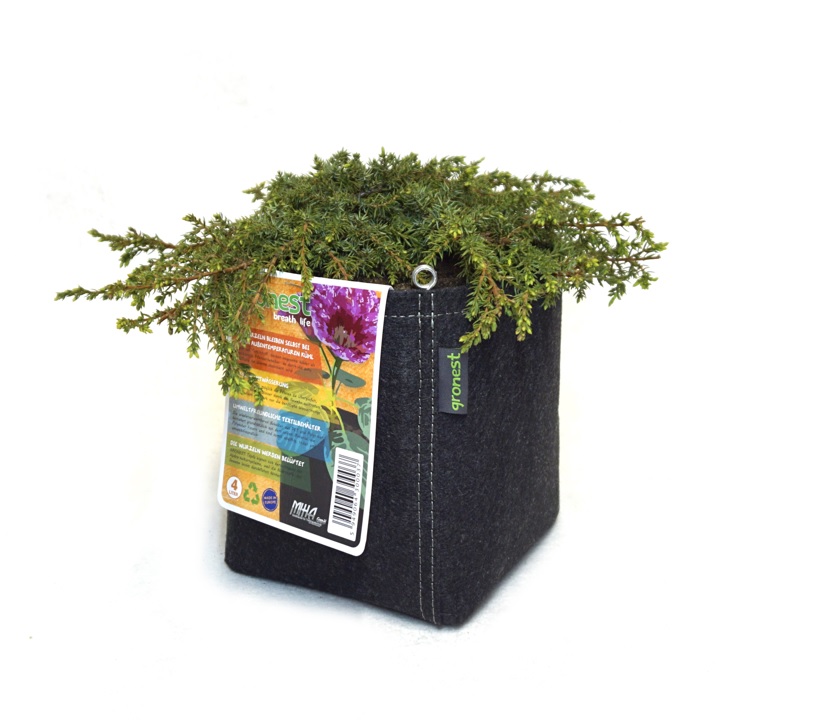 [11415] Gronest Stofftopf 4L 15 x 15 x 18 cm