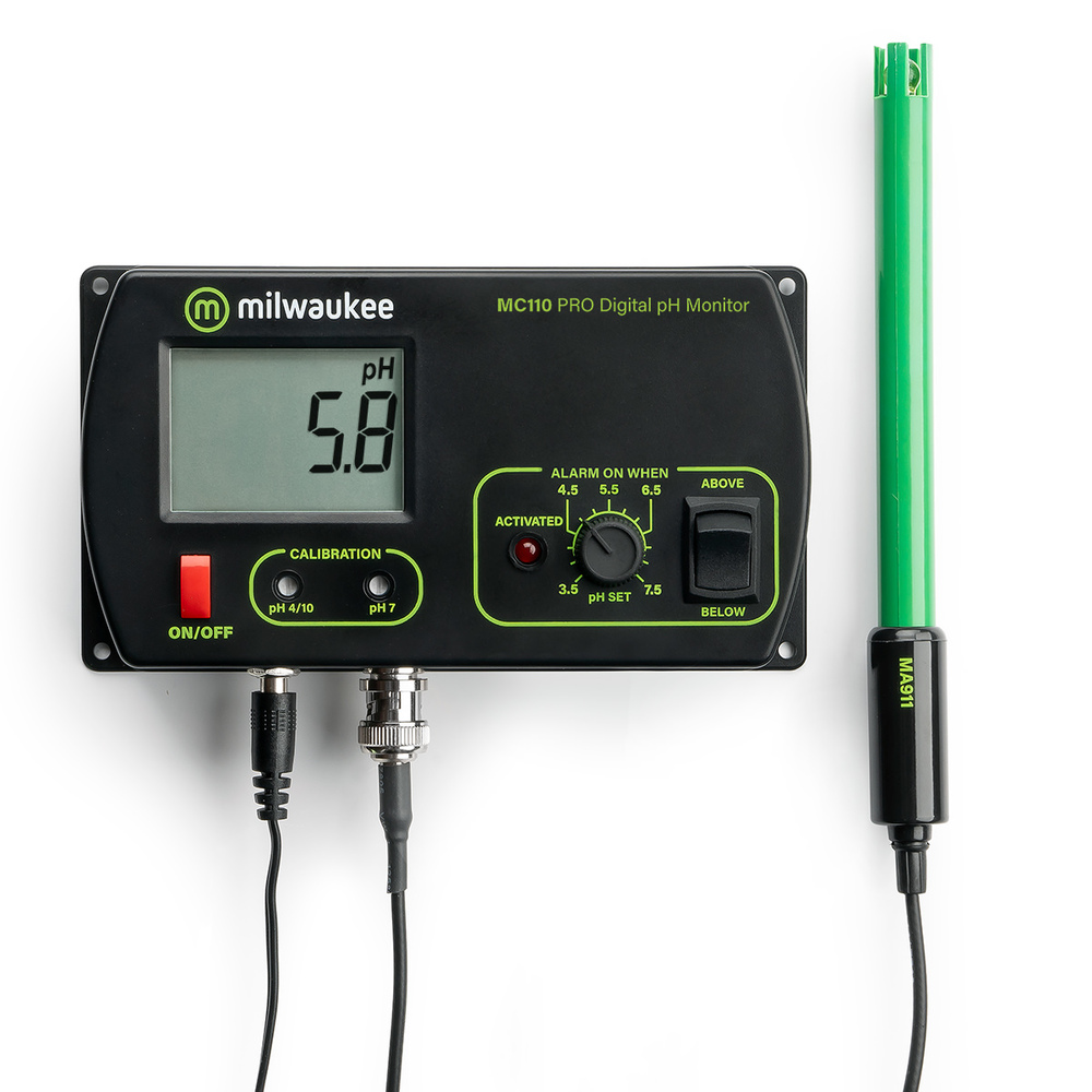 [10195] Milwaukee pH Monitor MC110