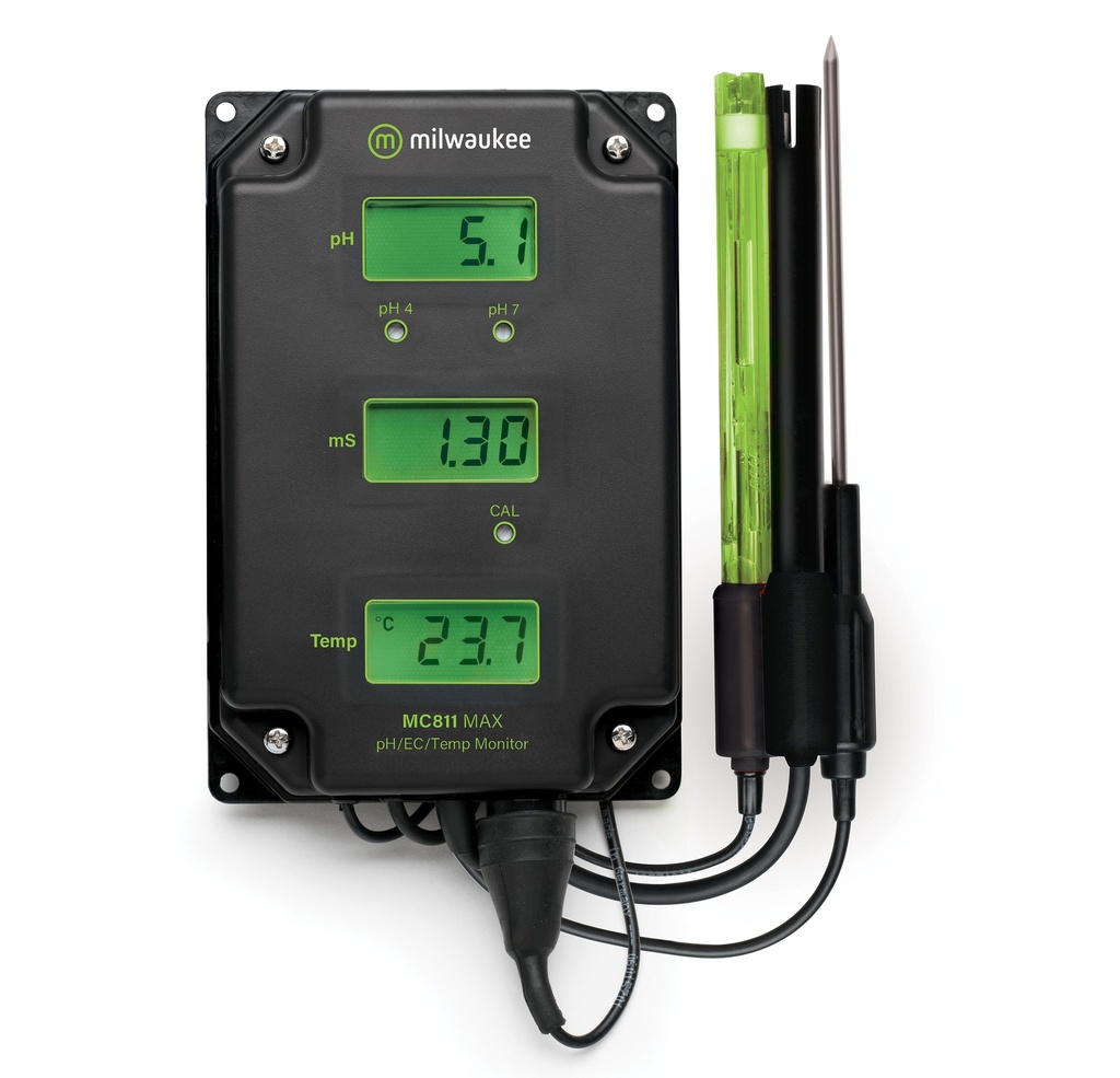 [11778] Milwaukee PH/EC/TEMP MONITOR 230V MC811 MAX