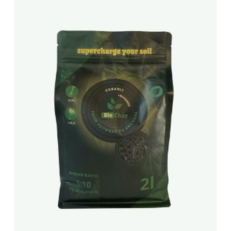 [10268] CO2 Products Biochar + microbes Biokohle 2L