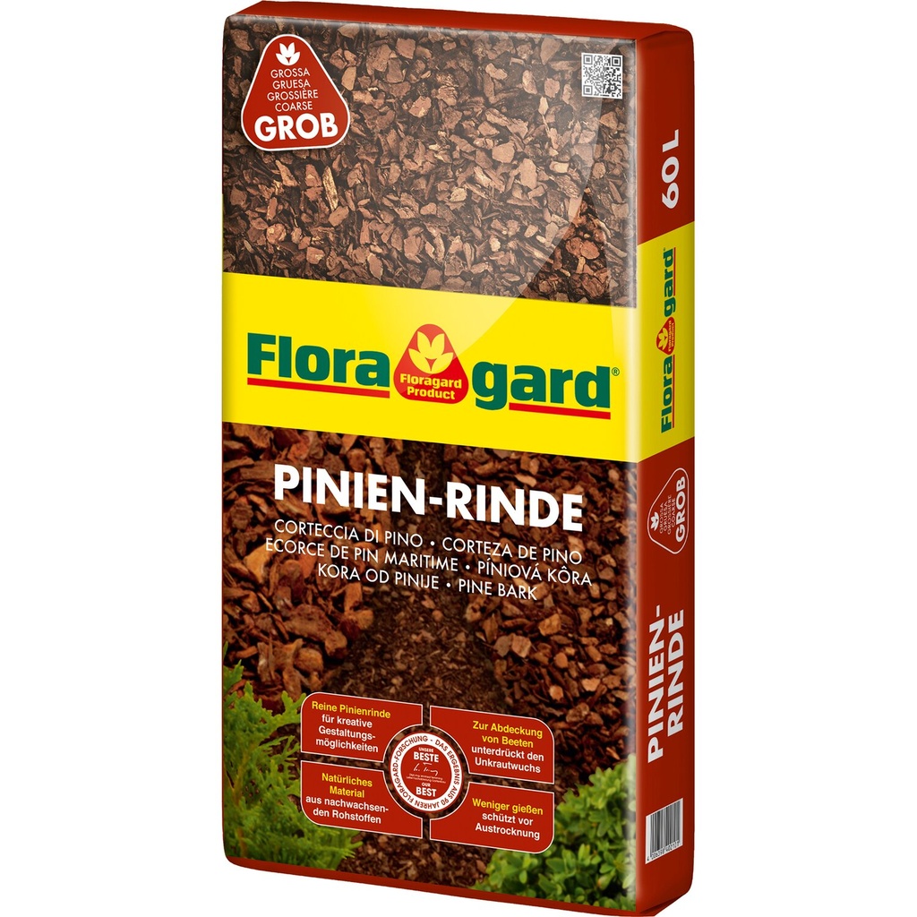 [10399] Floragard Pinien-Rinde grob, 25-40mm 60 Liter