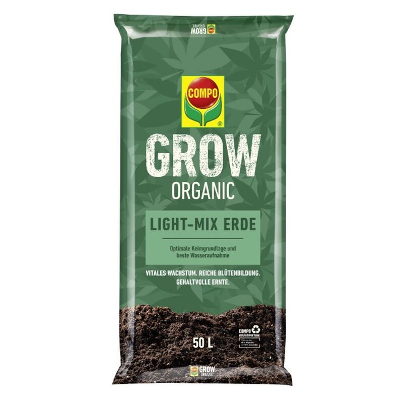 [11257] COMPO GROW ORGANIC Light-Mix Erde 50L