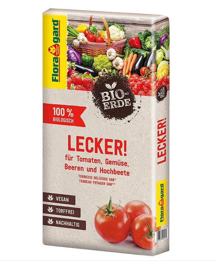 [11603] Floragard Bio-Erde Lecker 40 Liter