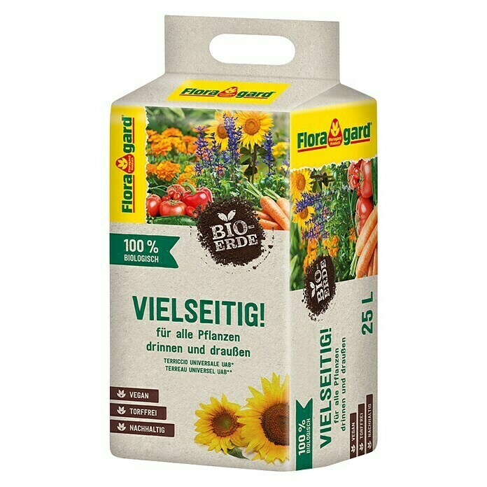 [12319] Floragard Bio-Erde Vielseitig 25 Liter