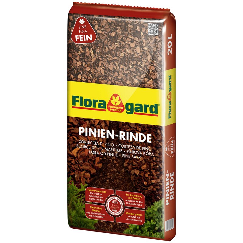 [12792] Floragard Pinien-Rinde fein, 2-8mm 20 Liter