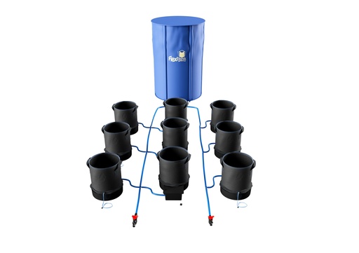 Autopot Flexipot 9 System (mit 100 l Flexi-Tank und Schlauch)
