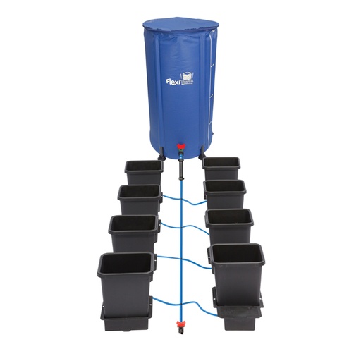 Autopot System, 1Pot 8 Töpfe15 l (mit 100 l Flexi-Tank und Schlauch)