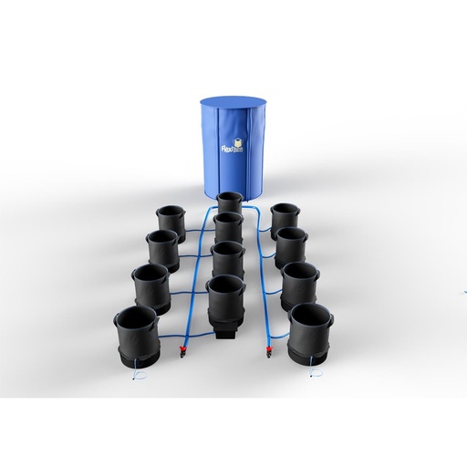 Autopot Flexipot 12 System (mit 225 l Flexi-Tank und Schlauch)
