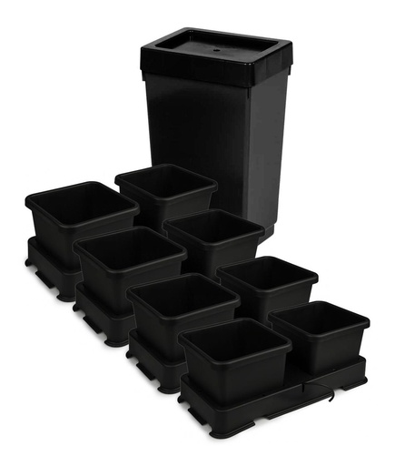 Autopot Komplettsystem, easy2grow 8 (8x 8,5 l Töpfe mit 47 l Tank und Schlauch)