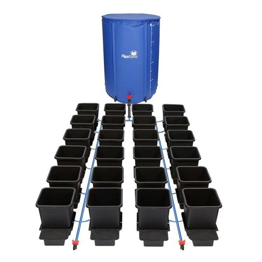Autopot System, 1Pot 24 Töpfe 15 l (mit 225 l Flexi-Tank und Schlauch)