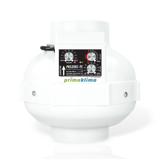 PrimaKlima PK150EC-TC (1100m³/h) mit Temp. Kontrolle