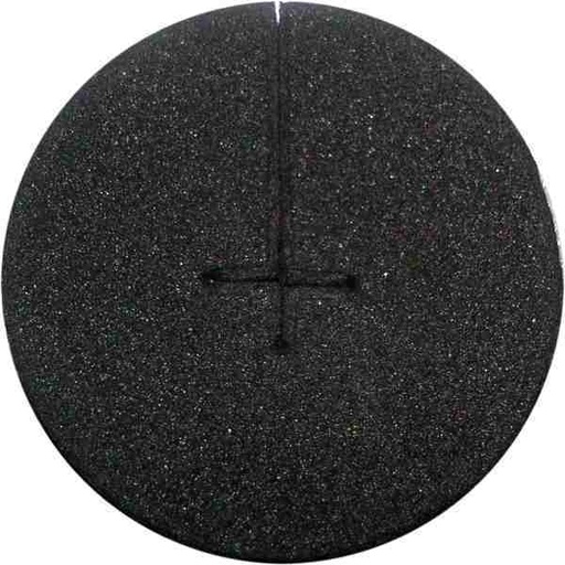Neoprendisk Ø5cm schwarz