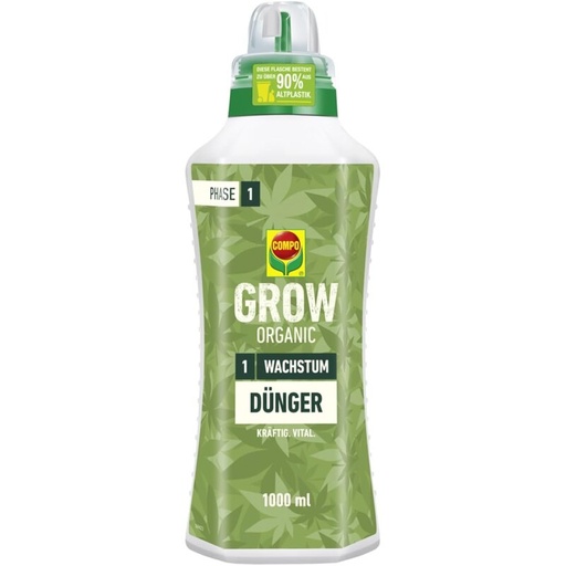 COMPO GROW ORGANIC Wachstum Dünger 1L