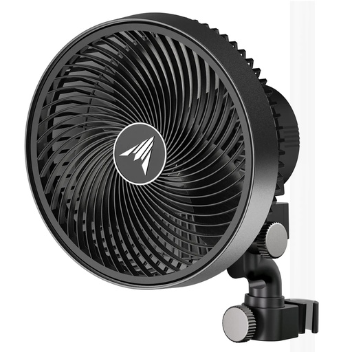 AC Infinity CLOUDRAY A9 Grow-Zelt-Clip-Ventilator 225 mm EC-Motor manuell schwenkbar