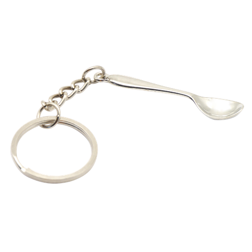 Metalllöffel mit Schlüsselanhänger