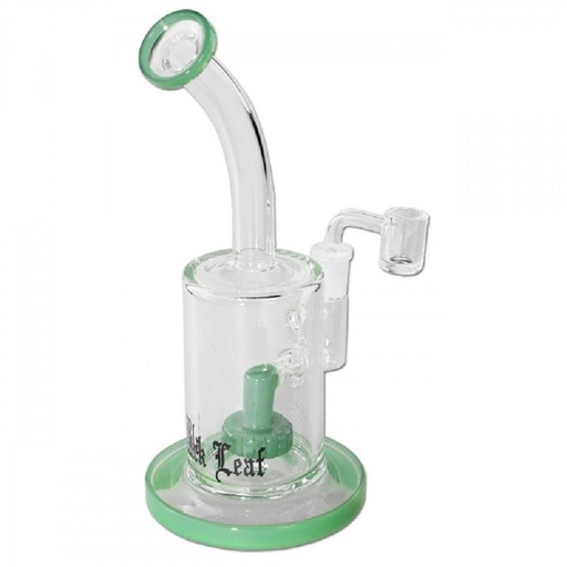 Black Leaf - Ölbong Trommelperkolator mit Banger jade