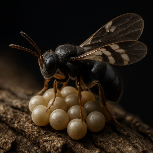 Zehrwespe gegen Baumwanzen & Eichenprozessionsspinner – Anastatus bifasciatus