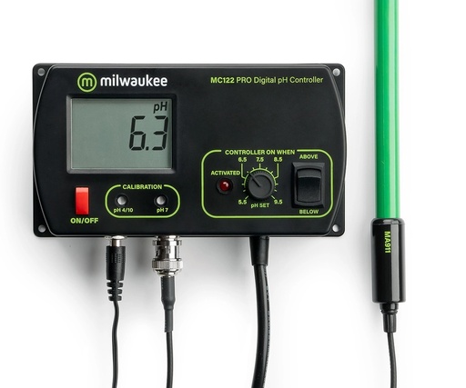 Milwaukee pH Monitor + Pumpenanschluss MC122