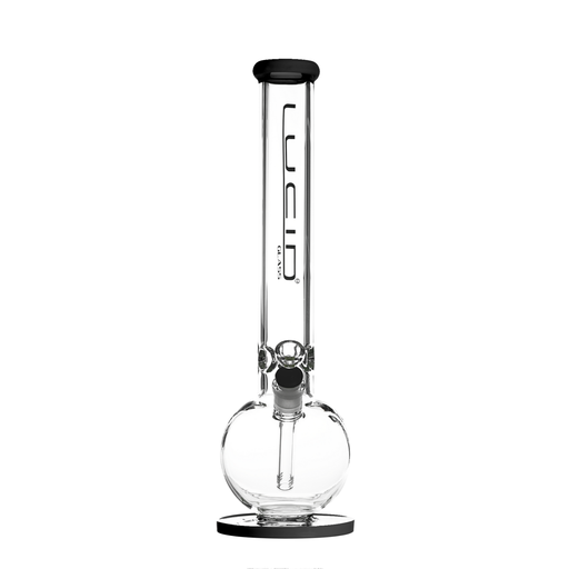 Lucid Glass Eisbong Bauch 42 cm – NS 18,8, Schwarz