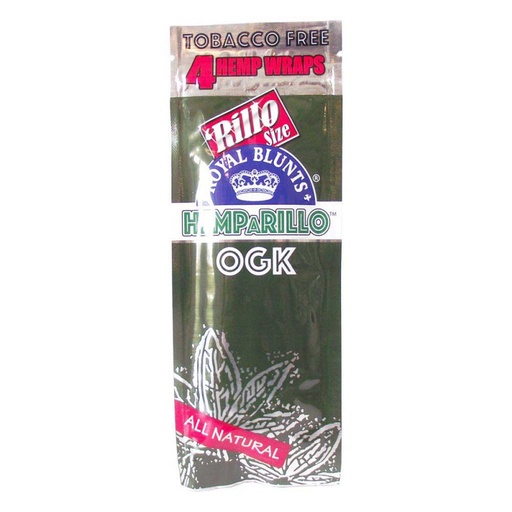 Royal Blunts Hemp Wraps Hemparillos OG Kush – 4 Stück
