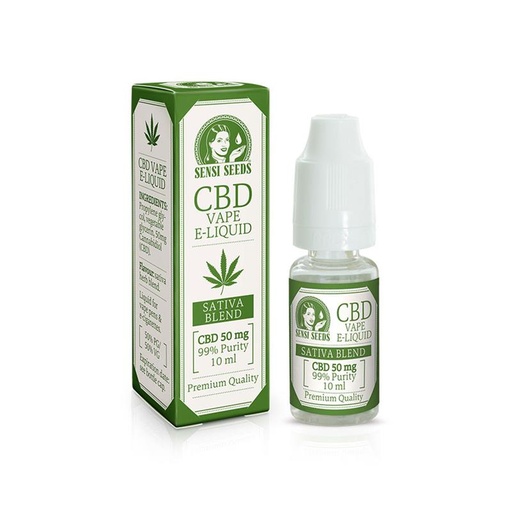 Sensi Seeds CBD-Liquid Sativa Blend 50 mg CBD – 10 ml
