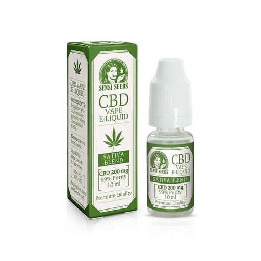 Sensi Seeds CBD-Liquid Sativa Blend 200 mg CBD – 10 ml