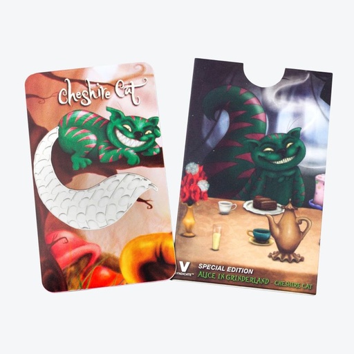 V-Syndicate - Grinder Card - Alice in Grinderland Cheshire Cat