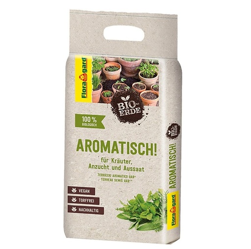 Floragard Bio-Erde Aromatisch 3 Liter